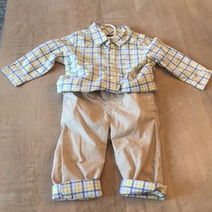 BabyGap Button Down and Trouser Set